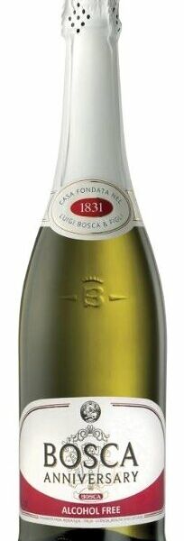 Напиток винный белый полусухой Bosca Anniversary безалкогольный 750мл