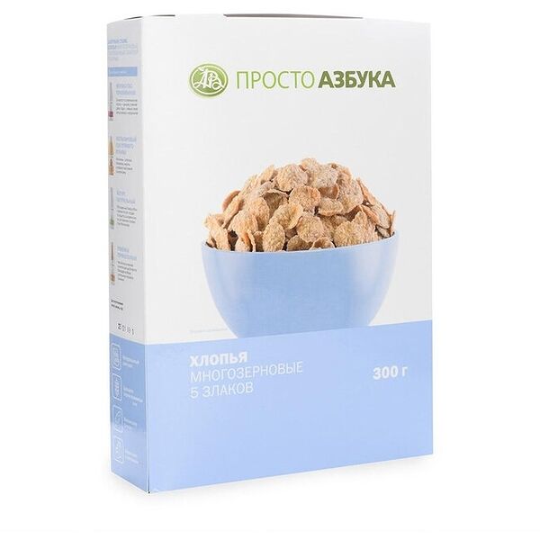 Хлопья мультизерновые Просто Азбука 5 злаков