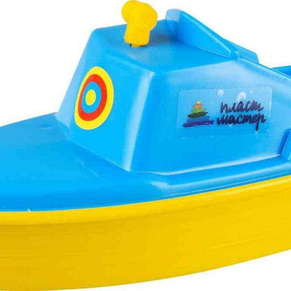 Игрушка Катер Патрульный Пластмастер