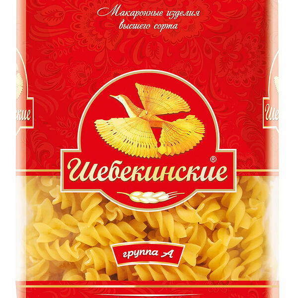 Макаронные изделия Шебекинские №366 Спирали 450 г