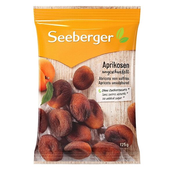 Сухофрукты абрикос сушеный несульфитированный, Seeberger