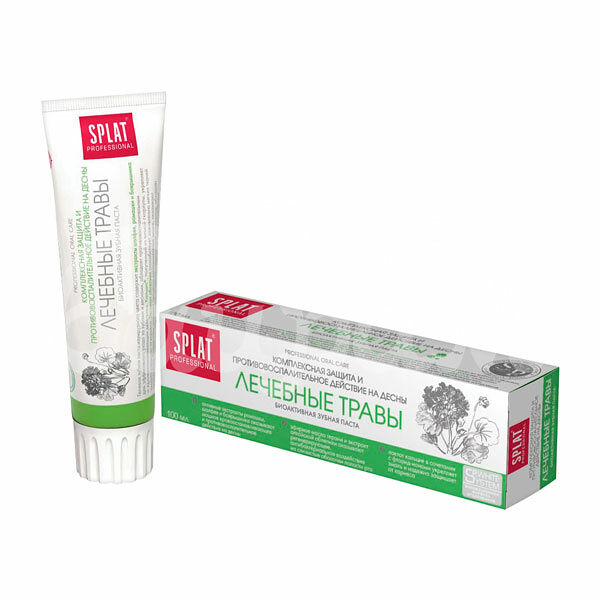 Зубная паста Splat Professional 100мл Лечебные травы