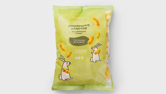 Кукурузные палочки без сахара, с витаминами