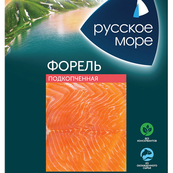 Форель подкопченная филе-ломтики 