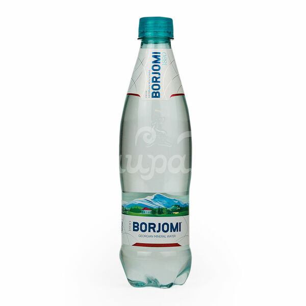 Вода Минеральная Боржоми 0.5л газ пэт