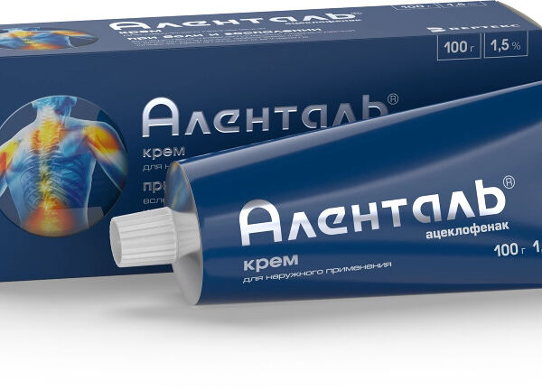 Аленталь крем 1.5% 100 г