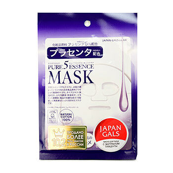 Маска с плацентой Japan Gals Pure5 Япония