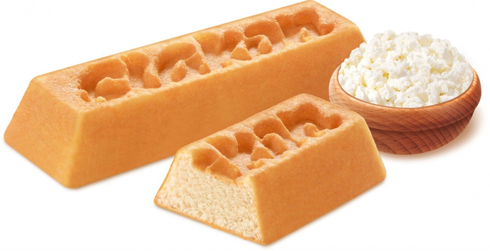 

Батончик Slakon бисквитный с творожным вкусом