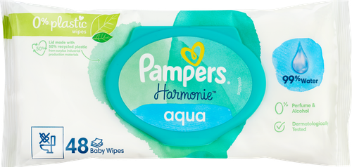 

Салфетки влажные Pampers Aqua Pure детские 48 шт.