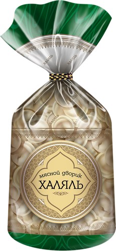 

Пельмени Мясной дворик Северные Халяль из двух видов мяса 800 г