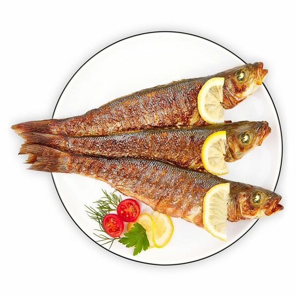 Сибас жареный