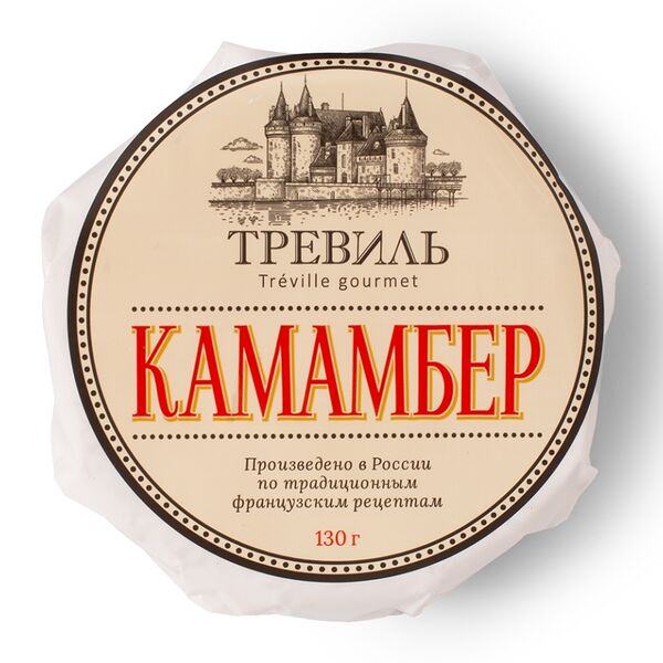 Сыр Камамбер гурмэ 50% Тревиль