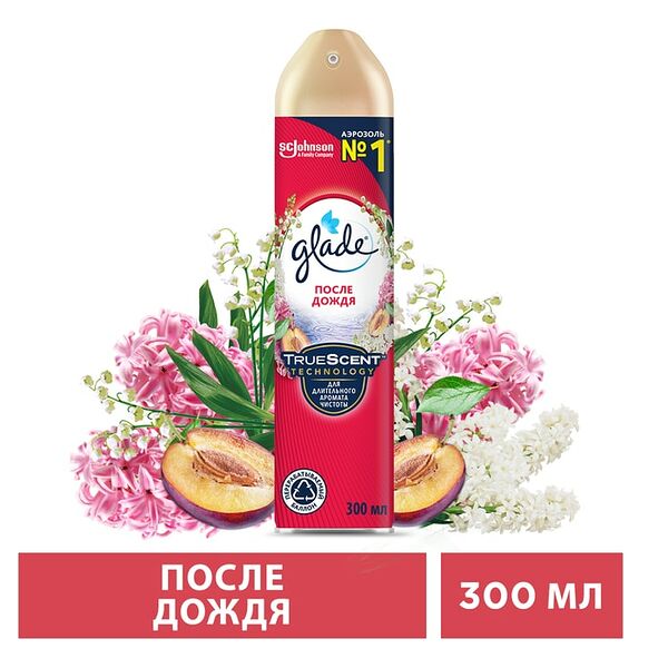 Освежитель воздуха Glade После Дождя 300мл