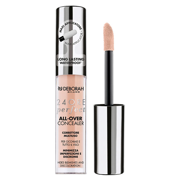 Корректор жидкий Deborah Milano 24 Ore Perfect All Over Concealer т.01 Белоснежный 