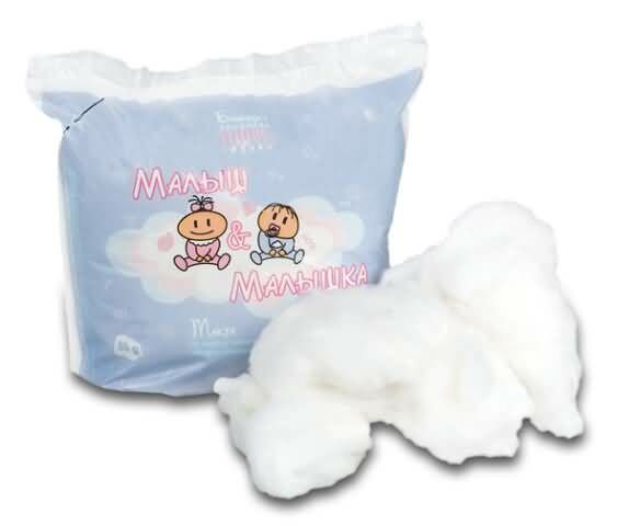 Вата Малыш&Малышка нестерильная 50 г
