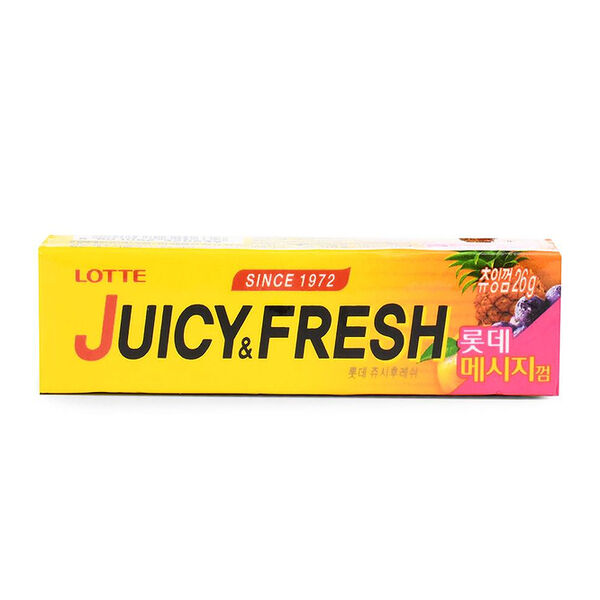Жевательная резинка Juicy&Fresh, Lotte