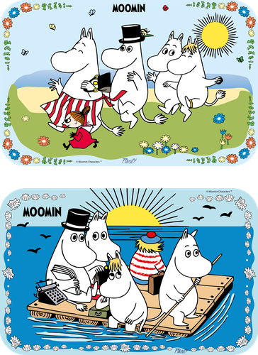 

Салфетка сервировочная MOOMIN 42х27см, в ассортименте