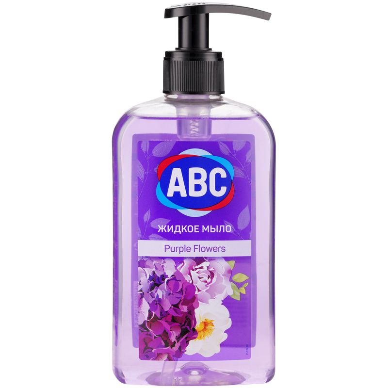 

Жидкое мыло ABC Purple Flowers, 400 мл