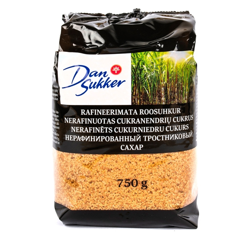 

Сахар Dan Sukker тростниковый коричневый 750 г