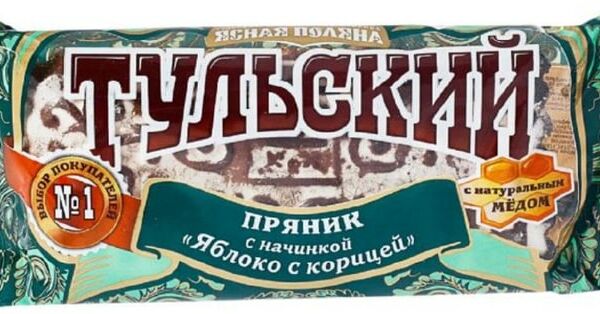 Пряник Ясная поляна Тульский Яблоко с корицей 140г