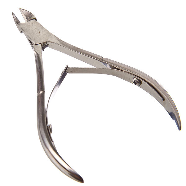 Юниlook кусачки маникюрные для кутикулы с двойной пружиной, длина лезвий 10 мм сталь 10 см