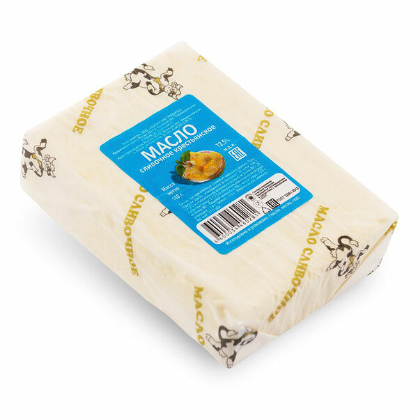 Масло сливочное Навлинский молокозавод Крестьянское, 72.5%