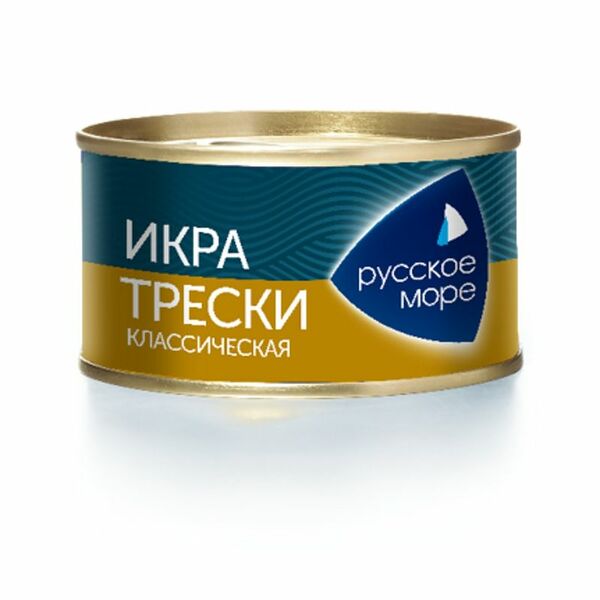 Икра трески Русское море классическая