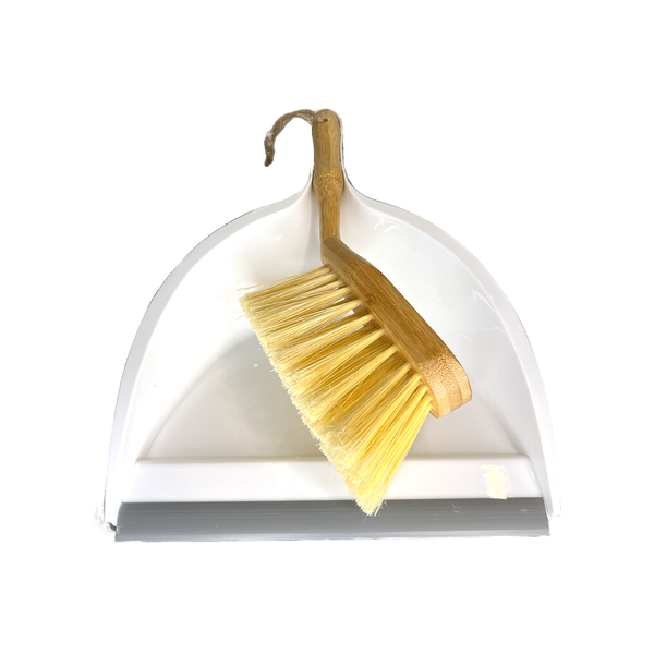 Совок+метелка для подметания Soft Touch бамбук