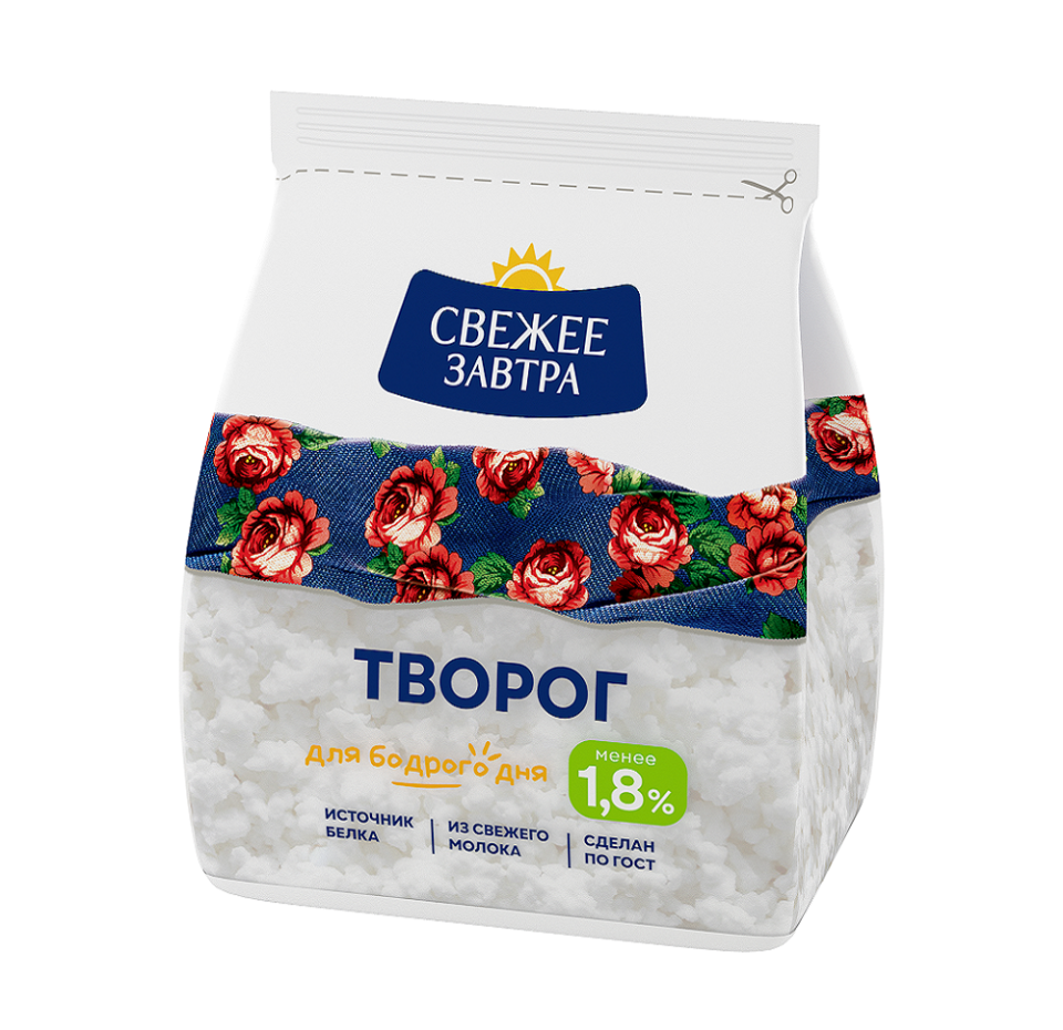 

Творог Свежее Завтра 1.8% 200г