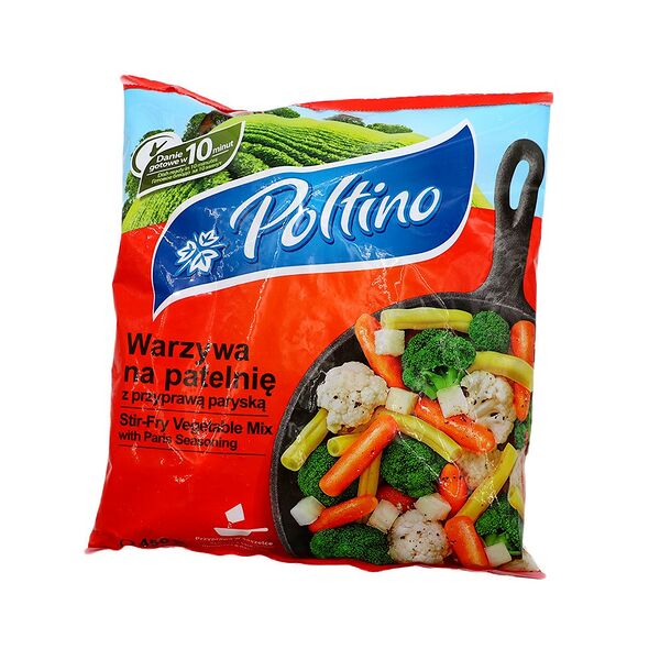Овощи на сковородку Poltino с парижской приправой 450г