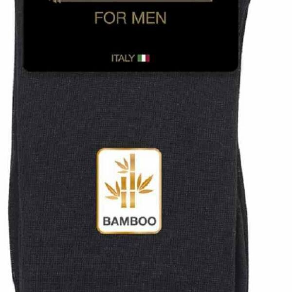 Носки мужские Omsa 205 Bamboo цвет: чёрный, размер 39-41