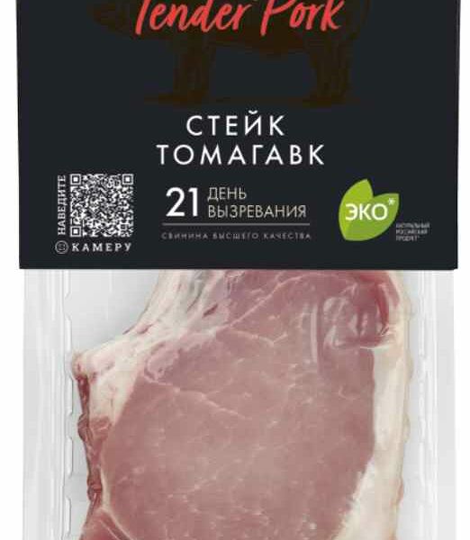 Стейк свиной из корейки Томагавк Tender Pork Мираторг