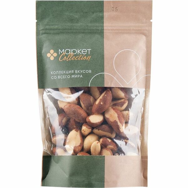 Орехи Маркет Collection Бразильский орех очищенный сушеный 120г