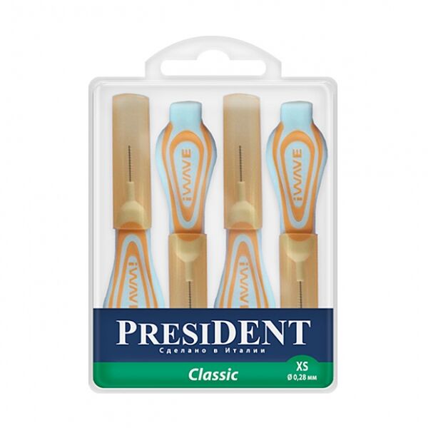 Зубные ершики President Classic XS 4 шт 
