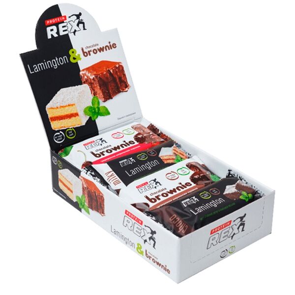 Батончик протеиновый Protein Rex Брауни