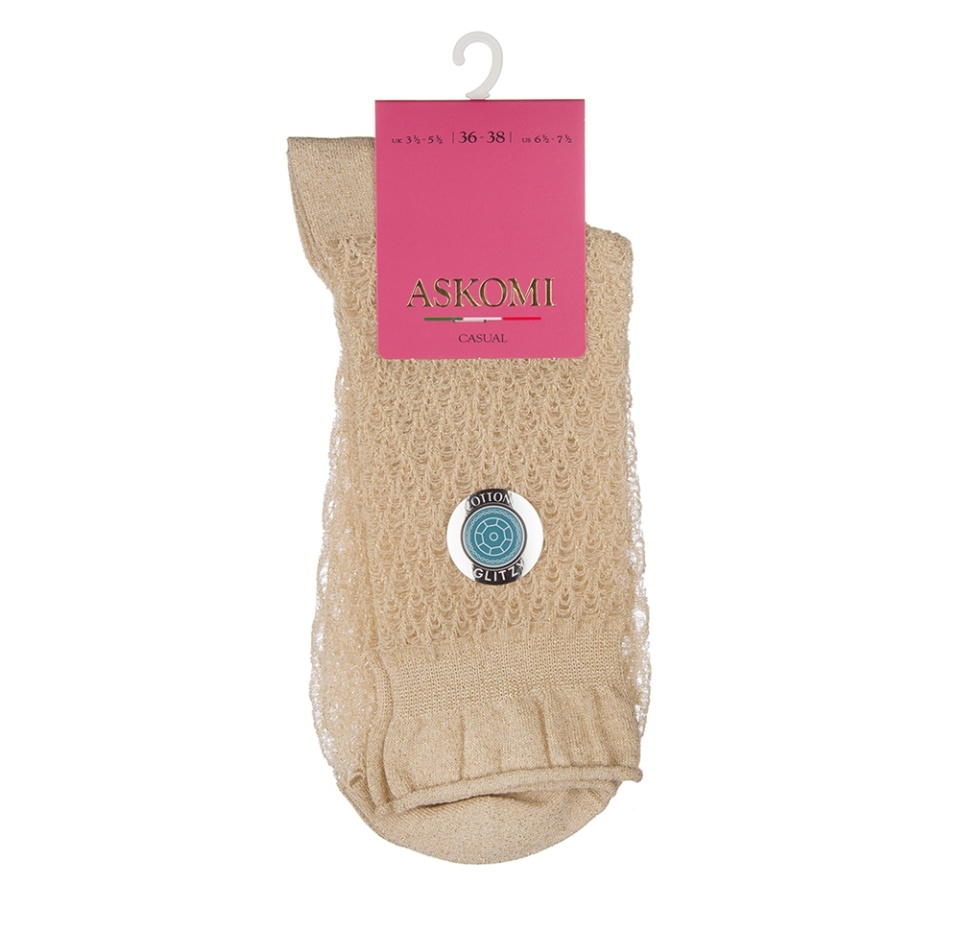 

Носки женские Askomi ag-5460 цвет молочный р.23 (36-38), 50% хлопок, 45% полиамид, 5% полиэстер ООО "хох" Россия