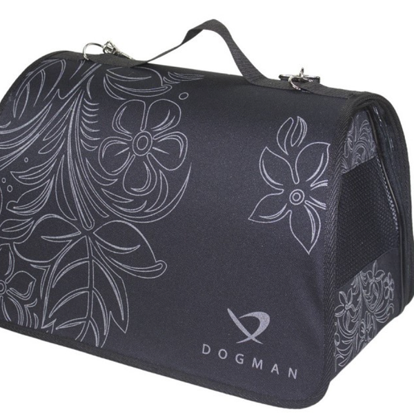 Сумка-переноска Dogman Лира №1 35*22*23 см, Черный