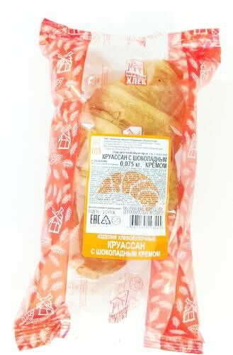 Круассан ПЕРВЫЙ ХЛЕБ с шоколадным кремом 75г