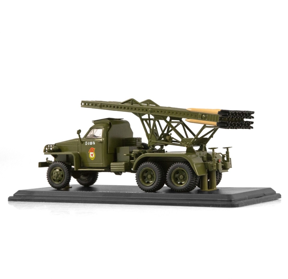 

Модель коллекционная 1:43 — Studebaker US6 БМ-13 «Катюша»