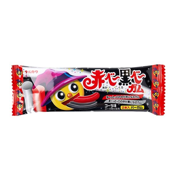 Жевательная резинка Marukawa Kurobe, меняет цвет во рту 16.6г 2 шт, Япония