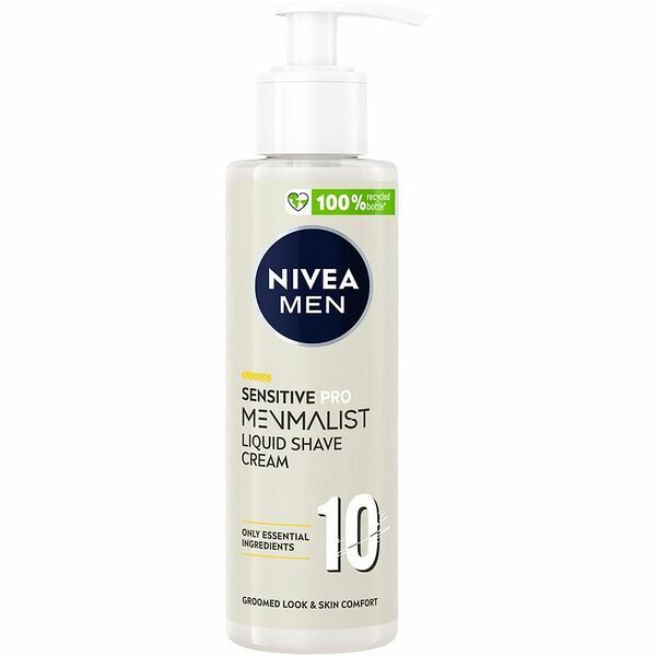 Крем для бритья жидкий Nivea Men Sensitive Pro Menmalist