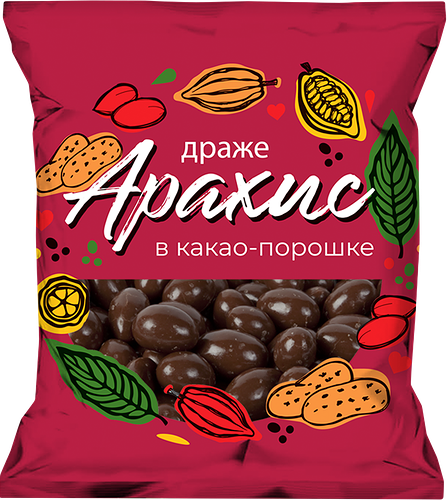 Драже FANTASY Арахис в какао-порошке 200г