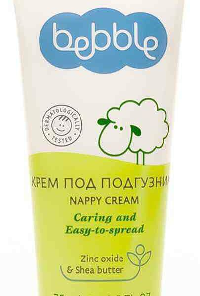 Крем под подгузник детский Bebble Nappy cream 0+