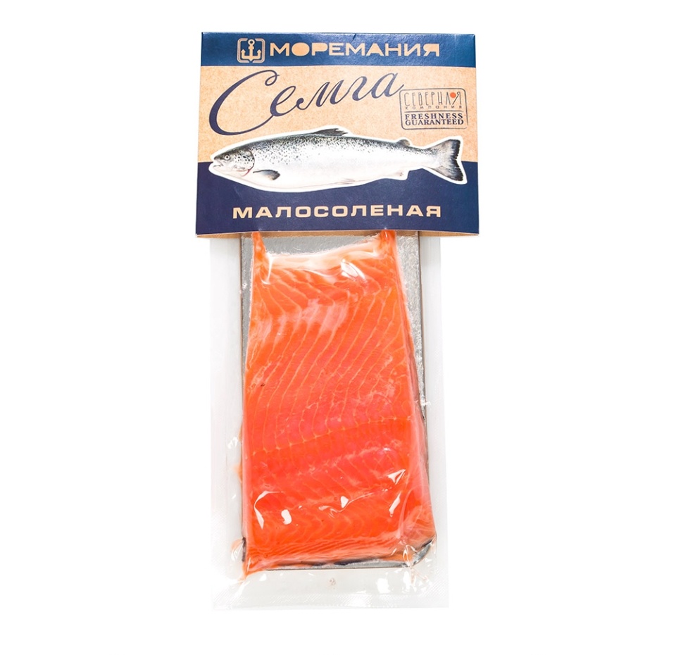 

Семга малосоленая Моремания филе-кусок 250 г