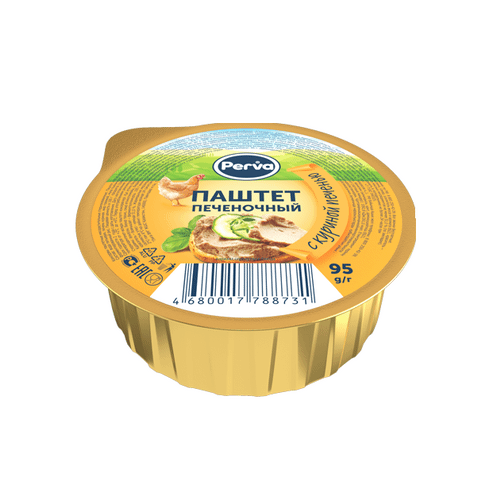 

Паштет Perva Печеночный с куриной печенью консервированный, 95 г