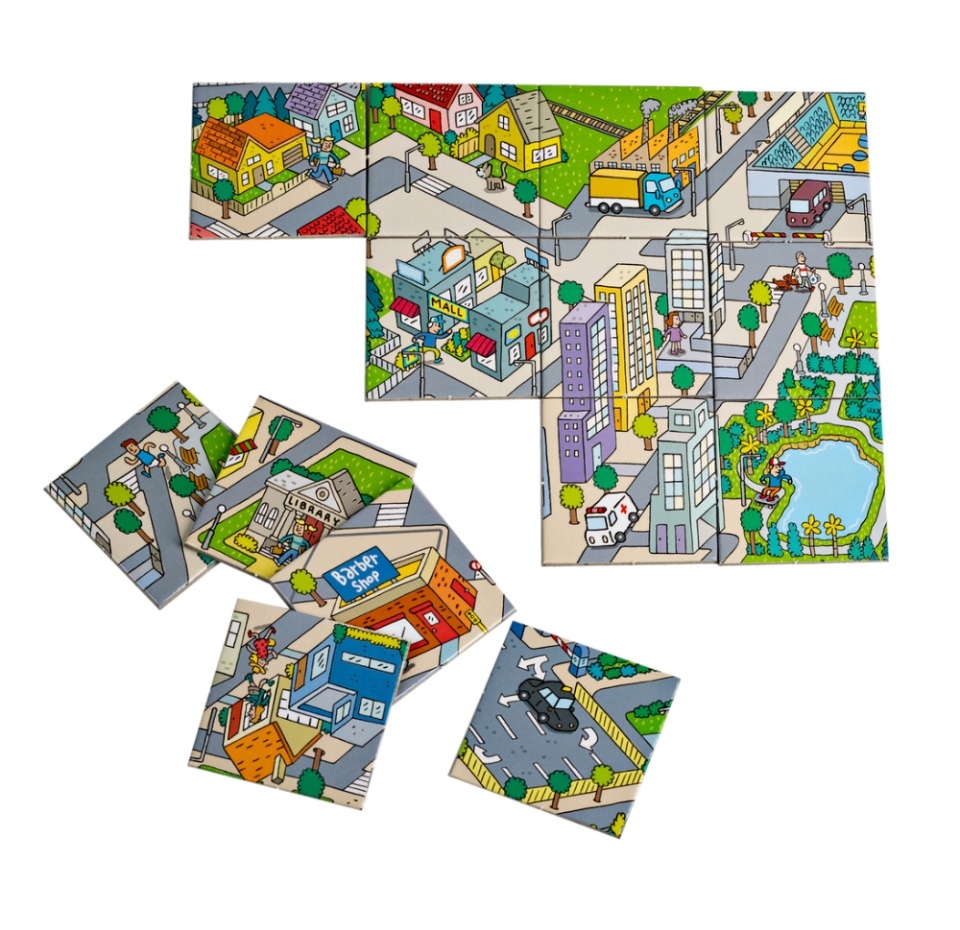 

Настольная карточная игра LUDIC "Города-Близнецы" 6+, Италия