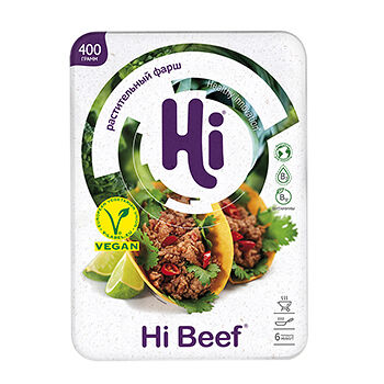 Фарш растительный Hi beef Hi замороженный, 400г