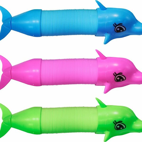 Трубка Дельфин антистресс в ассортименте 1шт.