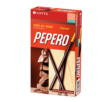 Соломка Pepero Original Lotte с шоколадом