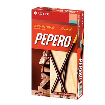 

Соломка Pepero Original Lotte с шоколадом 47 г